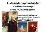 Listamaður aprílmánaðar er Björg Júlíana Árnadóttir