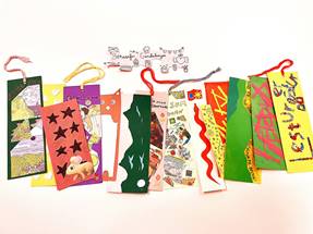 Fjör í fríum - Bókamerkjaföndur Fjör í fríum - Bókamerkjaföndur